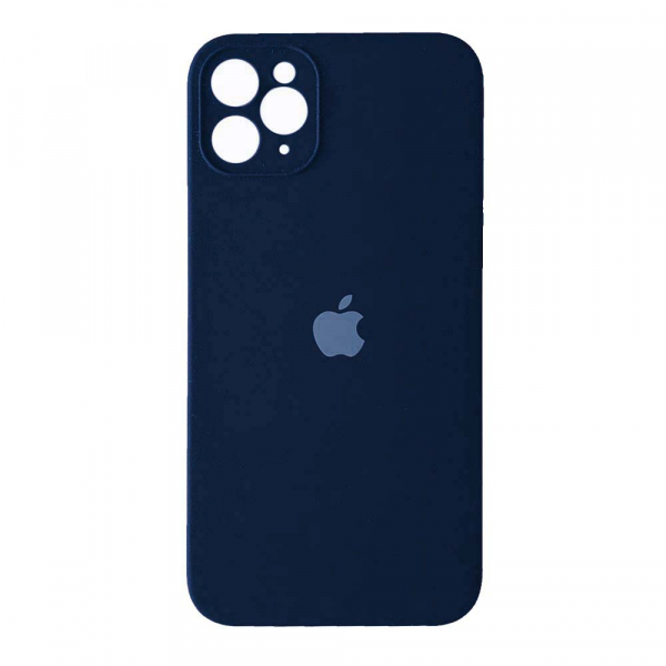 Silicone Case Square Full Camera Protective (AA) для iPhone 11 Pro (Deep navy)-0